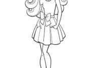 barbie chelsea coloring pages