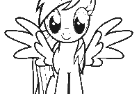coloring pages my little pony rainbow dash coloring pages my little pony rainbow dash