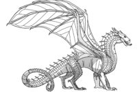 leafwing coloring page leafwing coloring page