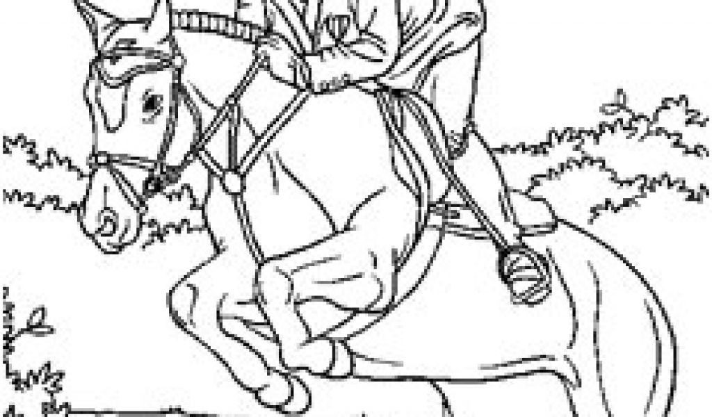 Coloriage Cheval Saut D Obstacle Coloriage De Cheval Qui Saute