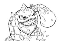 skylander coloring pages