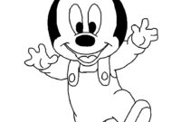 coloriage mickey a imprimer 2