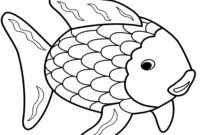 coloriage poisson arc en ciel coloriage poisson arc en ciel