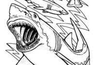 pictures of sharks to color