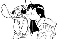 lilo and stitch halloween coloring pages