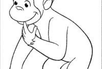curious george printable coloring pages