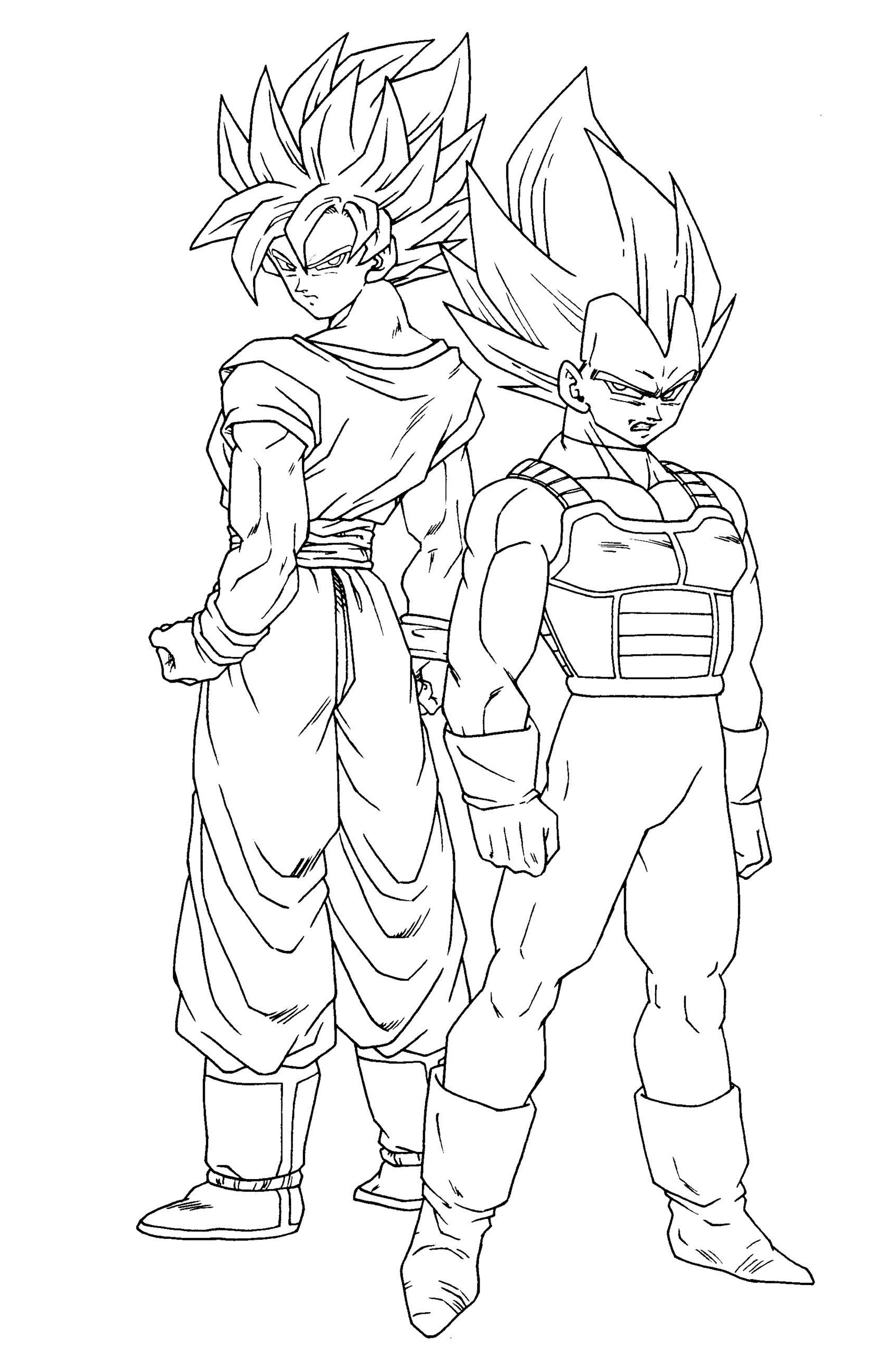 Dessin Dbz Goku Nouveau Photos Pour Imprimer Ce Coloriage Gratuit