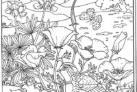 coloring pages for adults landscapes coloring pages for adults landscapes