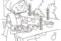 diwali coloring pages free diwali coloring pages free
