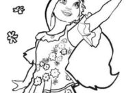 isabela madrigal coloring page isabela madrigal coloring page