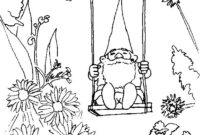 coloring pages gnomes