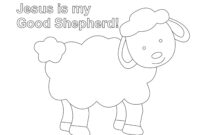 good shepherd coloring pages free