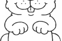 groundhog day color page