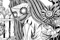 printable horror movie coloring pages