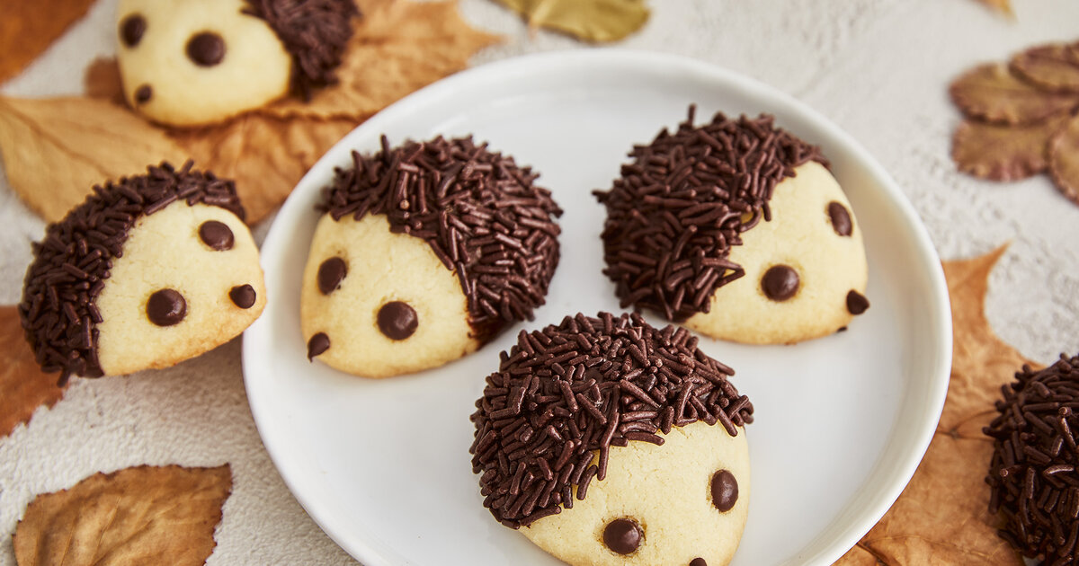 Igel-Kekse – einfaches Rezept zum Selbermachen | Einfach Backen