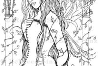 coloring pages gothic fairies coloring pages gothic fairies