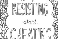 positive quotes coloring pages