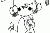 precious moments angel coloring pages