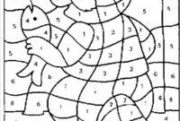 coloriage numéroté adulte en ligne gratuit
