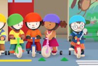 tchoupi et le velo rouge