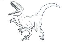 blue raptor coloring page blue raptor coloring page