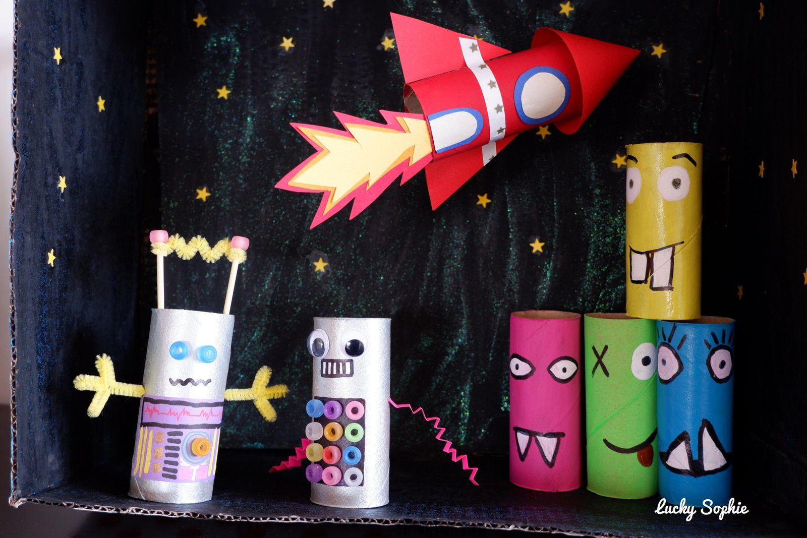 Nos Bricolages En Rouleau De Papier Wc ! - Lucky Sophie concernant