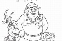 shrek 2 coloring pages