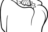 pepper coloring page
