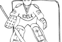 coloring pages hockey
