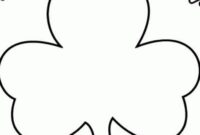 shamrock coloring pages printable shamrock coloring pages printable