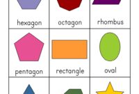 shapes free printables