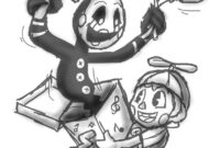 fnaf coloring pages puppet