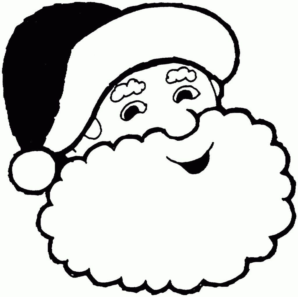 Santa Face Picture Clipart - Free To Use Clip Art Resource - Free