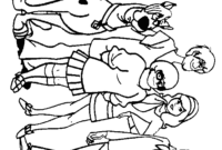 scooby doo coloring pages