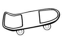 skateboard coloring pages