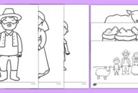 baa baa black sheep coloring page