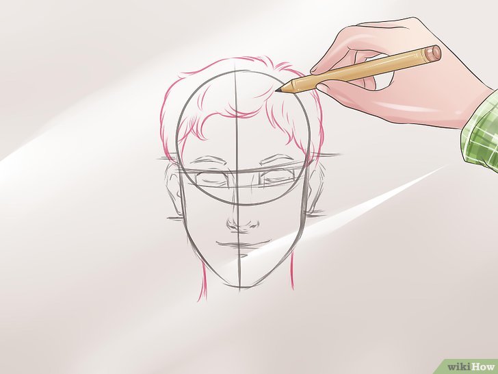 3 manières de dessiner un visage - wikiHow