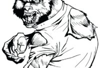 werewolf sonic coloring pages