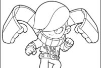 dessin a colorier facile brawl star