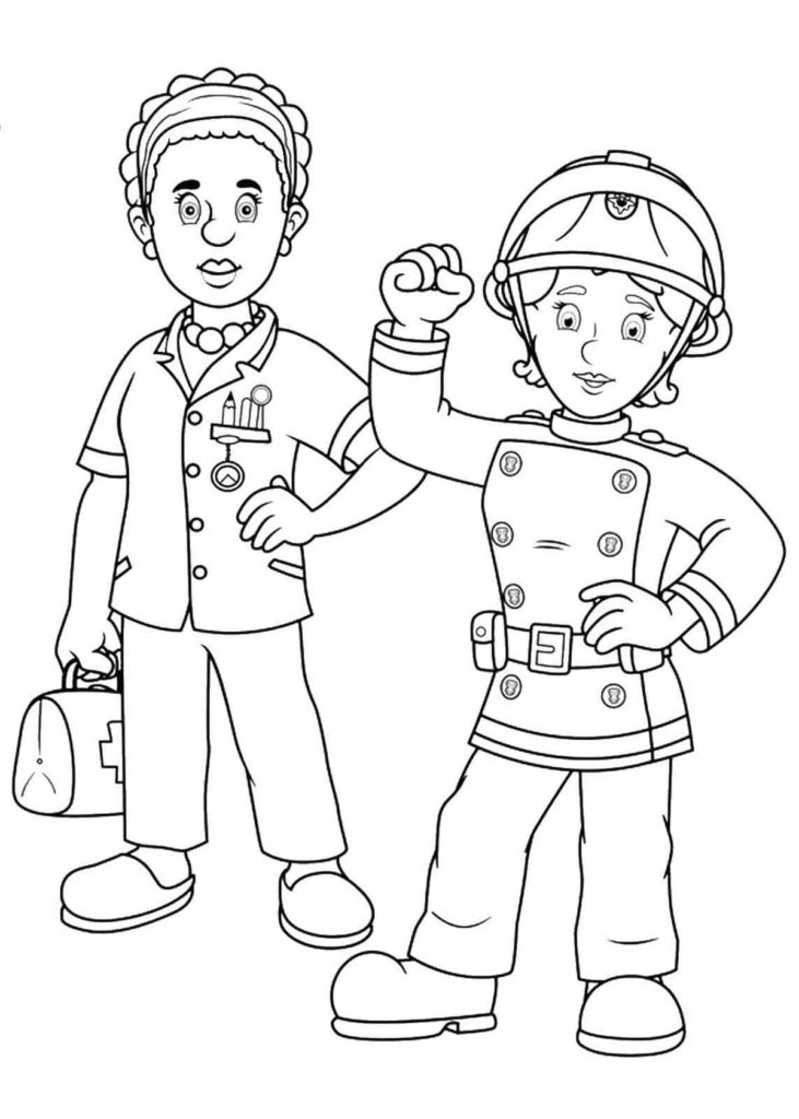 Coloring Pages Fireman Sam . 100 Coloring Pages Print for kids