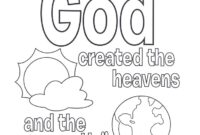 genesis 1 coloring pages genesis 1 coloring pages