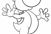 yoshi coloring pages