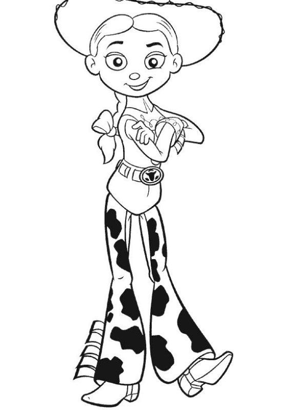 Jessie coloring pages to download and print for free