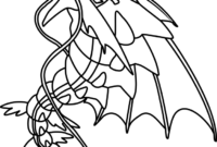 gyarados coloring pages