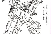gundam coloring page gundam coloring page