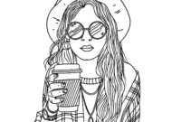 hipster disney coloring pages for adults