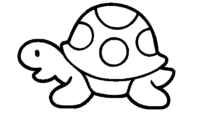 dessin a colorier facile tortue dessin a colorier facile tortue