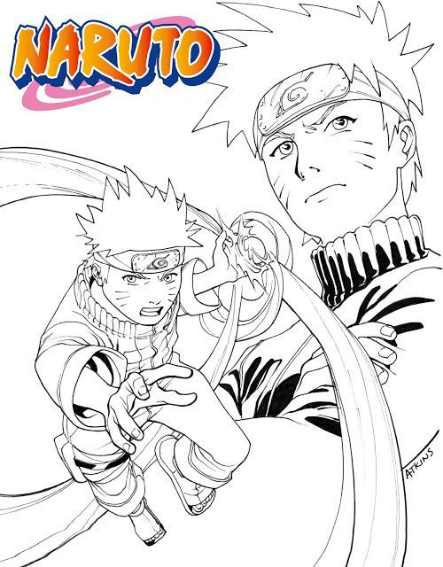 20+ Coloriages Naruto | Color Info