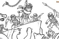 coloriage mandala ninjago