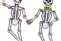 printable cut out skeleton printable cut out skeleton